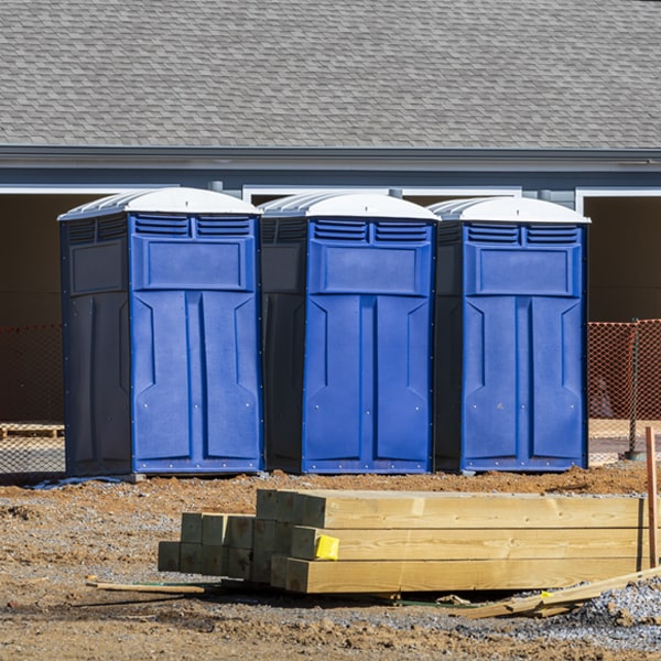 how can i report damages or issues with the portable toilets during my rental period in Shippenville PA